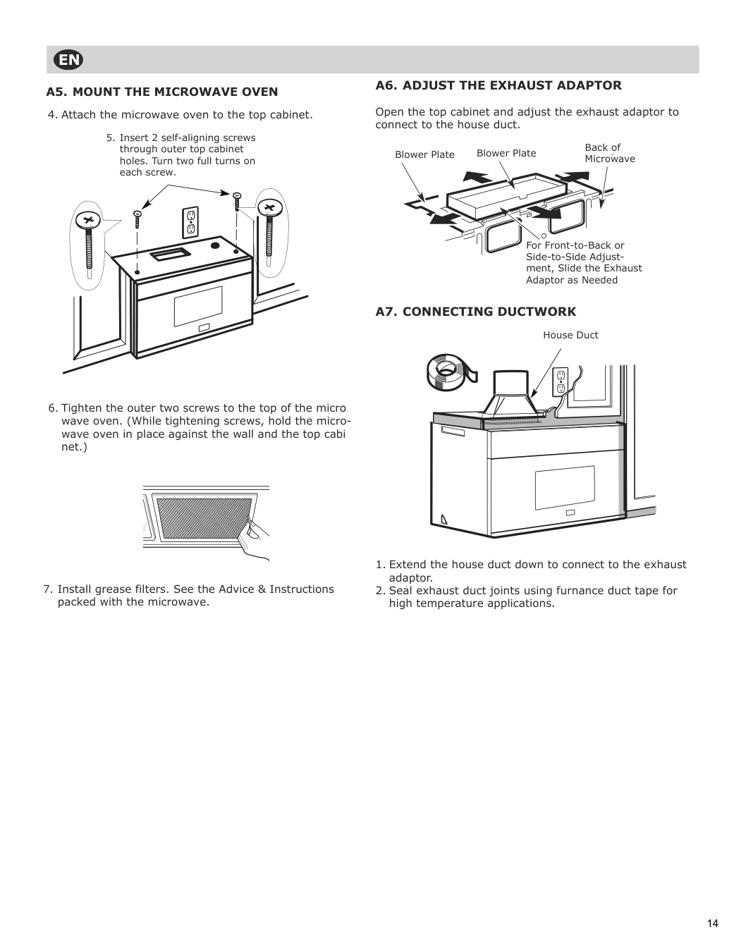 Assembly instructions for IKEA Vaelskapt over the range microwave stainless steel | Page 15 - IKEA VÄLSKAPT Over-the-range microwave 605.153.03