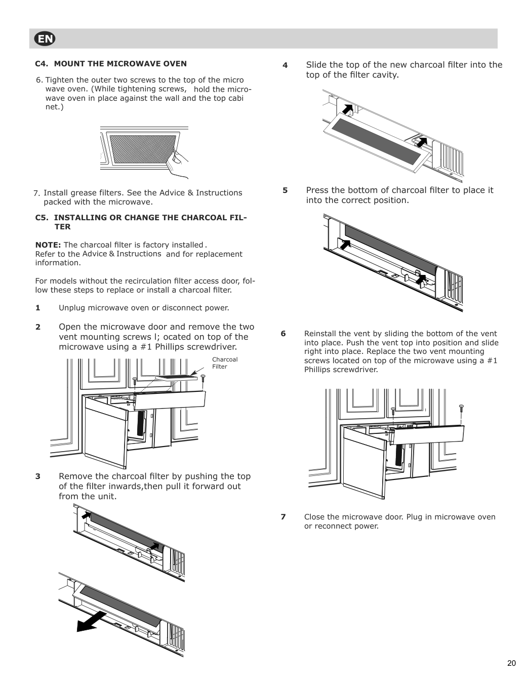 Assembly instructions for IKEA Vaelskapt over the range microwave stainless steel | Page 21 - IKEA VÄLSKAPT Over-the-range microwave 605.153.03