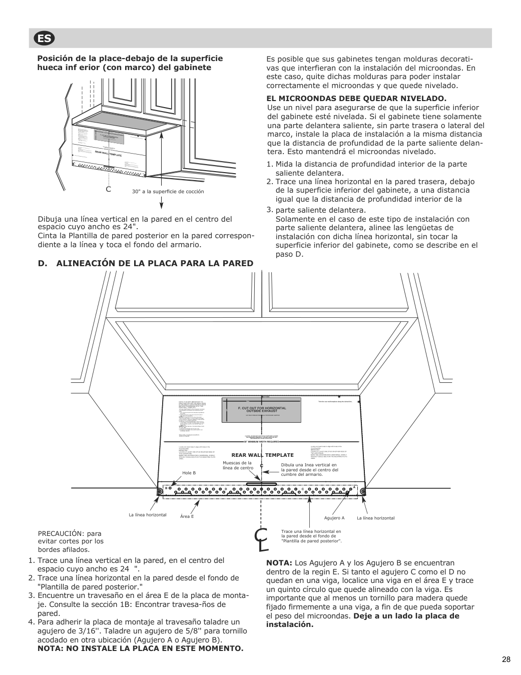 Assembly instructions for IKEA Vaelskapt over the range microwave stainless steel | Page 29 - IKEA VÄLSKAPT Over-the-range microwave 605.153.03