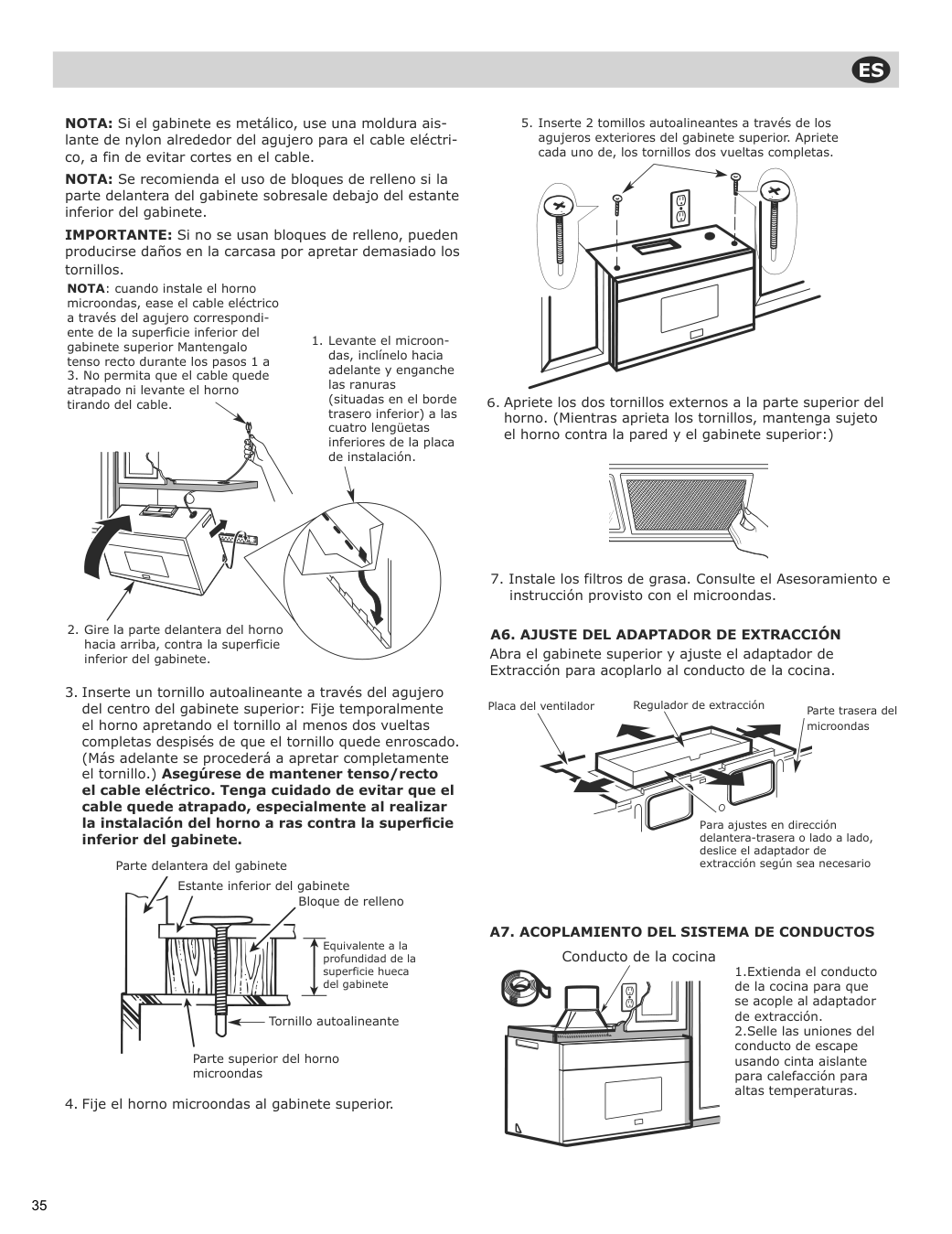 Assembly instructions for IKEA Vaelskapt over the range microwave stainless steel | Page 36 - IKEA VÄLSKAPT Over-the-range microwave 605.153.03