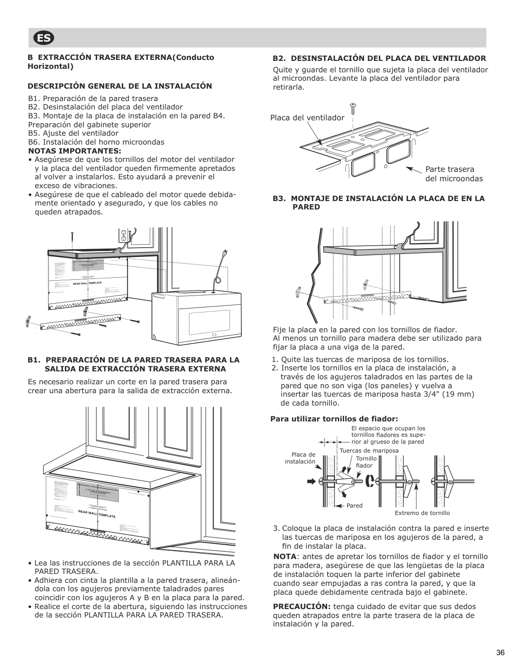 Assembly instructions for IKEA Vaelskapt over the range microwave stainless steel | Page 37 - IKEA VÄLSKAPT Over-the-range microwave 605.153.03