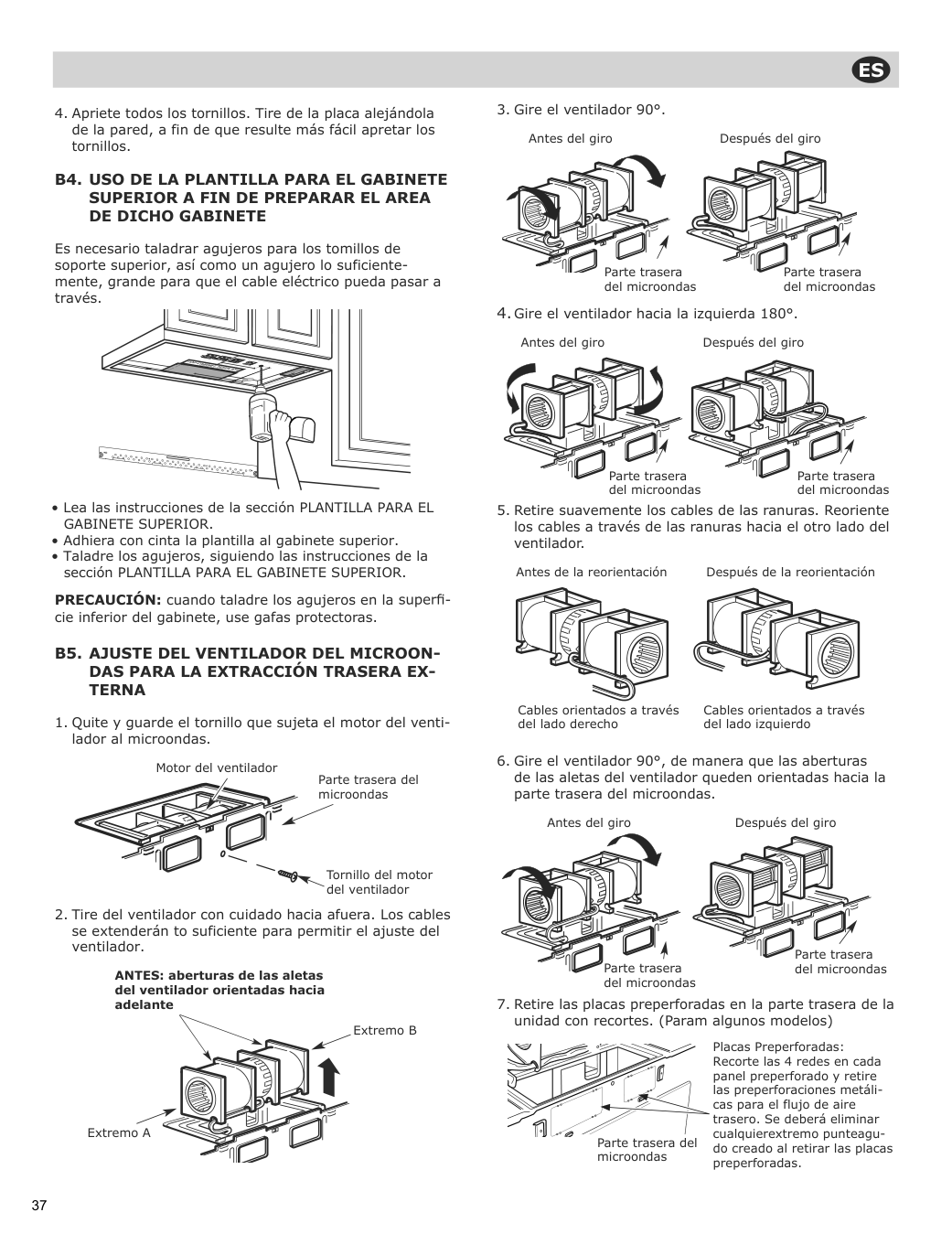 Assembly instructions for IKEA Vaelskapt over the range microwave stainless steel | Page 38 - IKEA VÄLSKAPT Over-the-range microwave 605.153.03