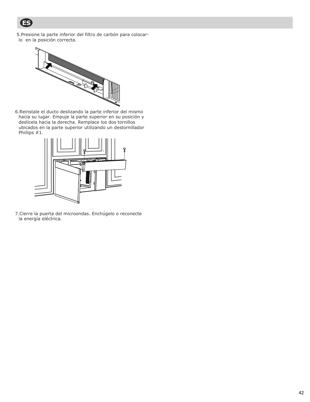 Assembly instructions for IKEA Vaelskapt over the range microwave stainless steel | Page 43 - IKEA VÄLSKAPT Over-the-range microwave 605.153.03