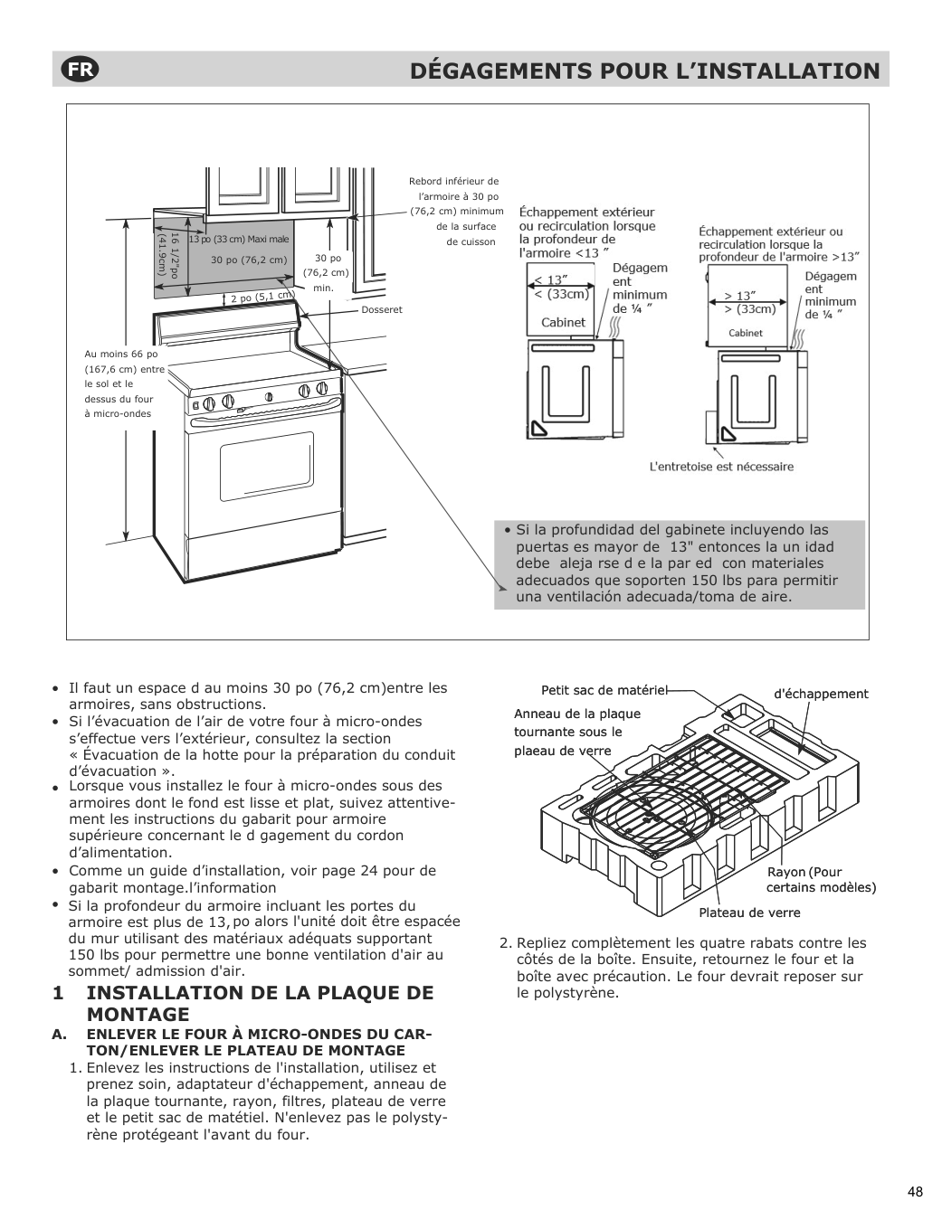 Assembly instructions for IKEA Vaelskapt over the range microwave stainless steel | Page 49 - IKEA VÄLSKAPT Over-the-range microwave 605.153.03