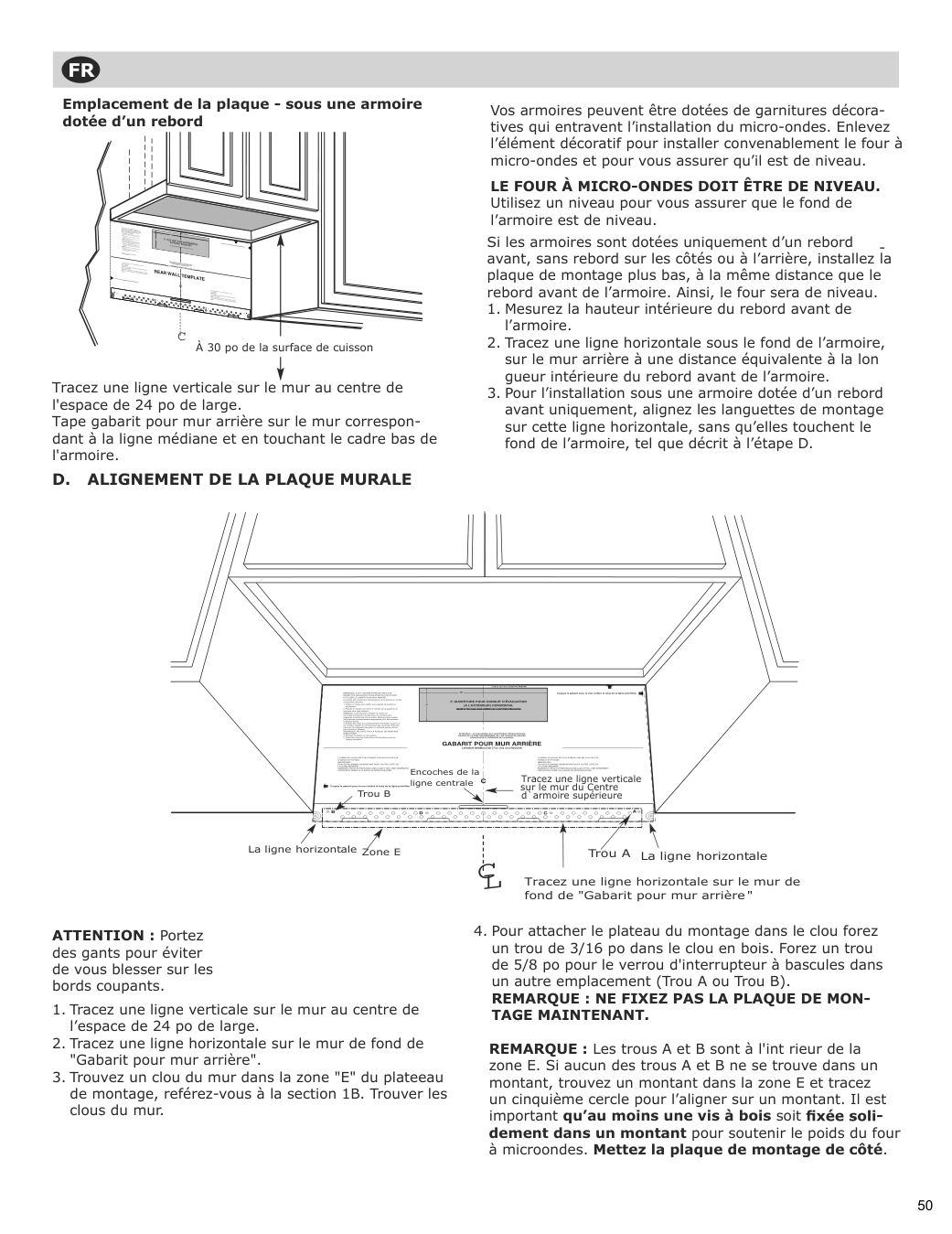 Assembly instructions for IKEA Vaelskapt over the range microwave stainless steel | Page 51 - IKEA VÄLSKAPT Over-the-range microwave 605.153.03