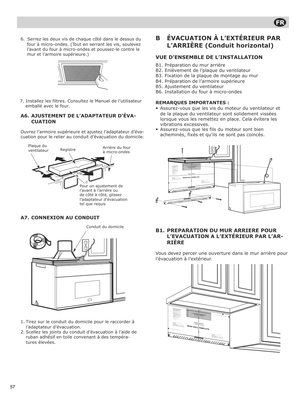 Assembly instructions for IKEA Vaelskapt over the range microwave stainless steel | Page 58 - IKEA VÄLSKAPT Over-the-range microwave 605.153.03