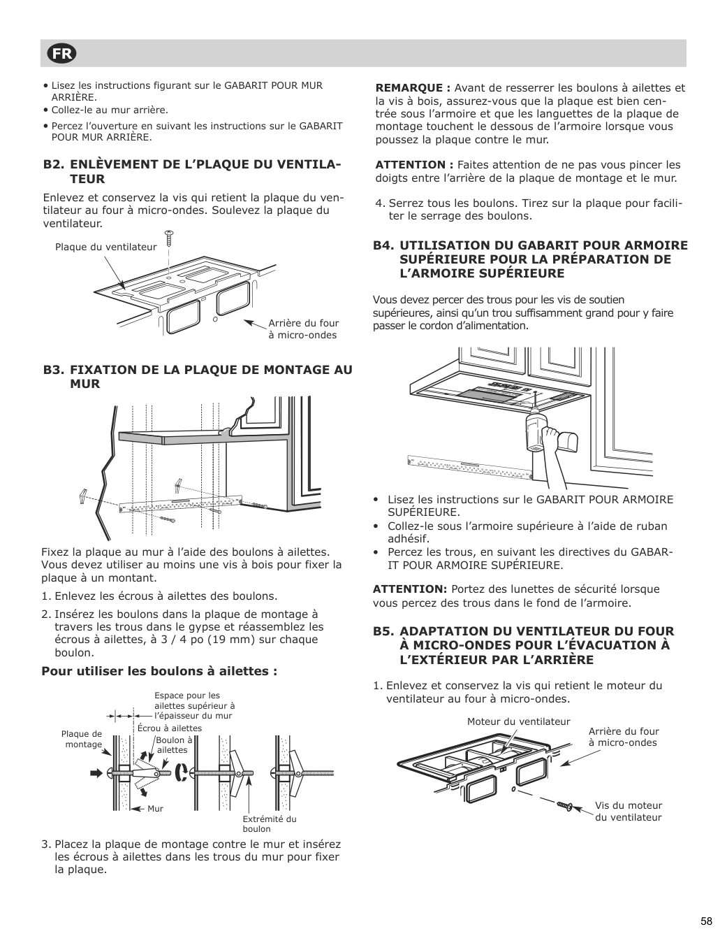 Assembly instructions for IKEA Vaelskapt over the range microwave stainless steel | Page 59 - IKEA VÄLSKAPT Over-the-range microwave 605.153.03