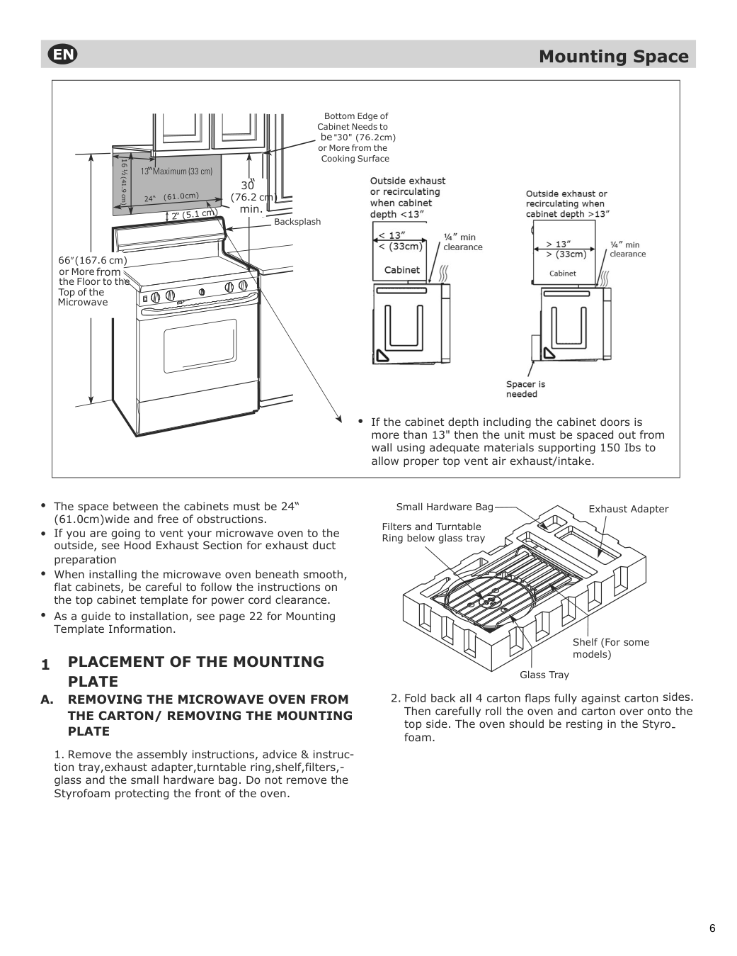 Assembly instructions for IKEA Vaelskapt over the range microwave stainless steel | Page 7 - IKEA VÄLSKAPT Over-the-range microwave 605.153.03