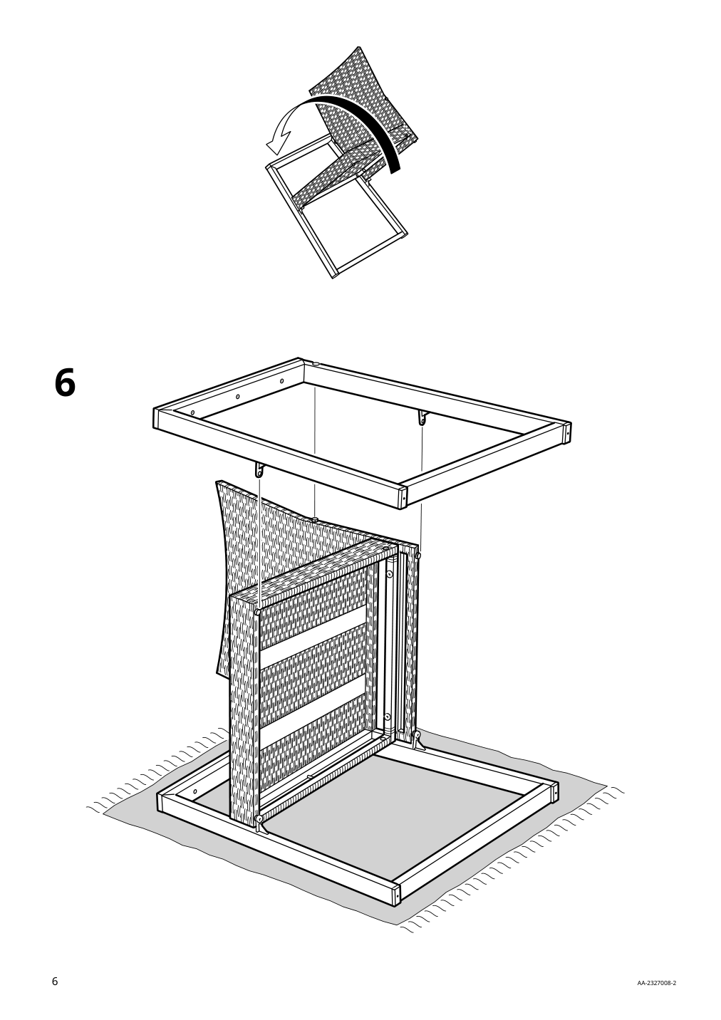 Assembly instructions for IKEA Vaermansoe chair outdoor brown | Page 6 - IKEA VÄRMANSÖ table and 4 chairs, outdoor 895.001.98