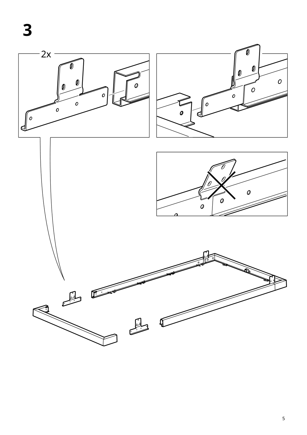 Assembly instructions for IKEA Vaermansoe table outdoor dark gray | Page 5 - IKEA VÄRMANSÖ table and 4 chairs, outdoor 895.001.98