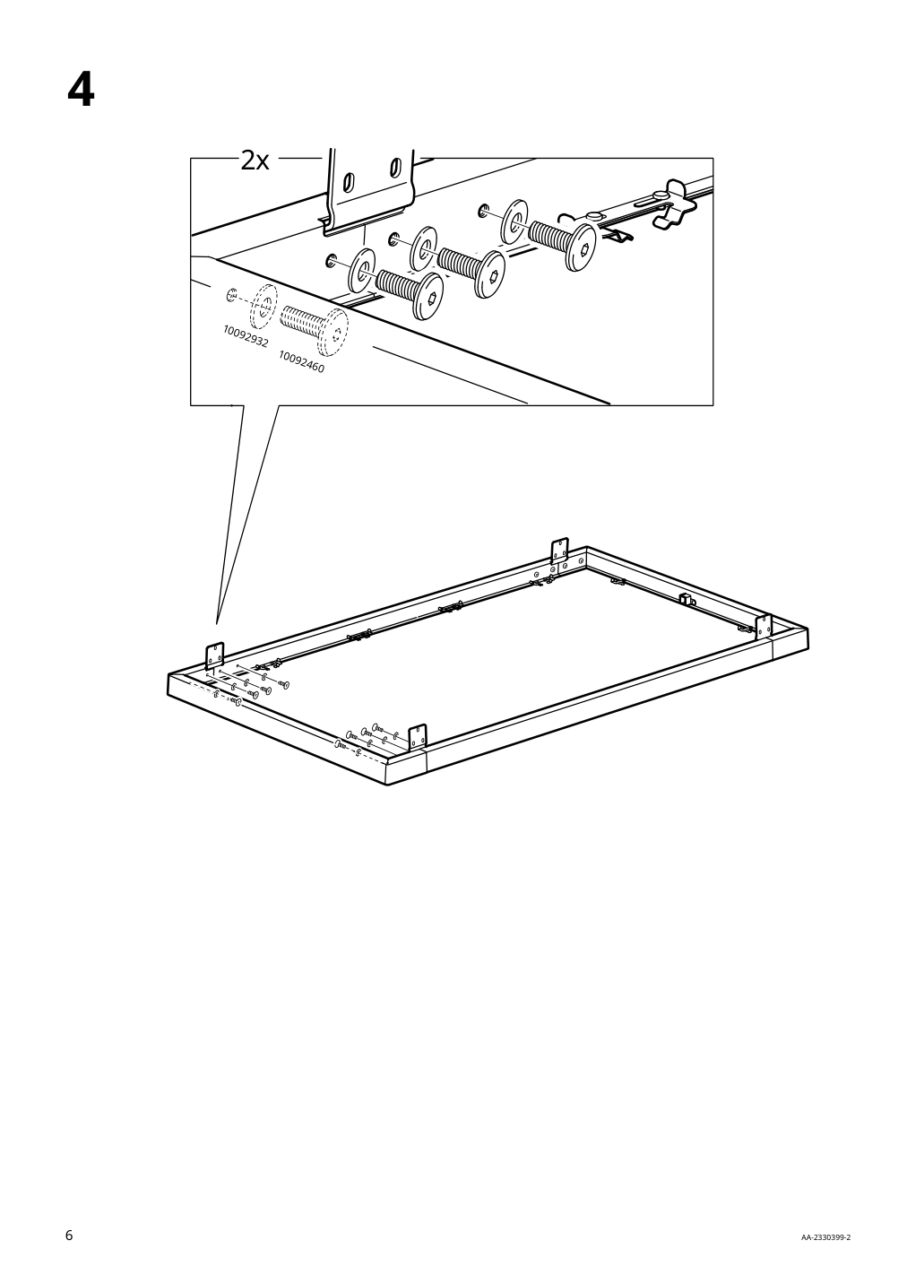 Assembly instructions for IKEA Vaermansoe table outdoor dark gray | Page 6 - IKEA VÄRMANSÖ table and 4 chairs, outdoor 895.001.98