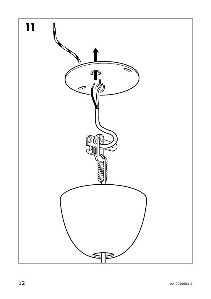 Assembly instructions for IKEA Vaexjoe pendant lamp beige | Page 12 - IKEA VÄXJÖ pendant lamp 903.949.22