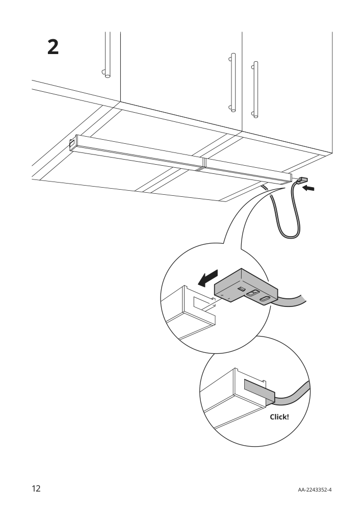 Assembly instructions for IKEA Vagdal connection cord white | Page 12 - IKEA VÅGDAL connection cord 704.636.00