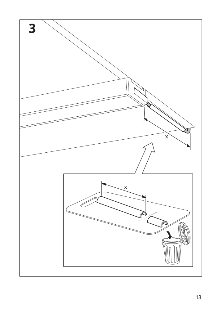 Assembly instructions for IKEA Vagdal connection cord white | Page 13 - IKEA VÅGDAL connection cord 704.636.00