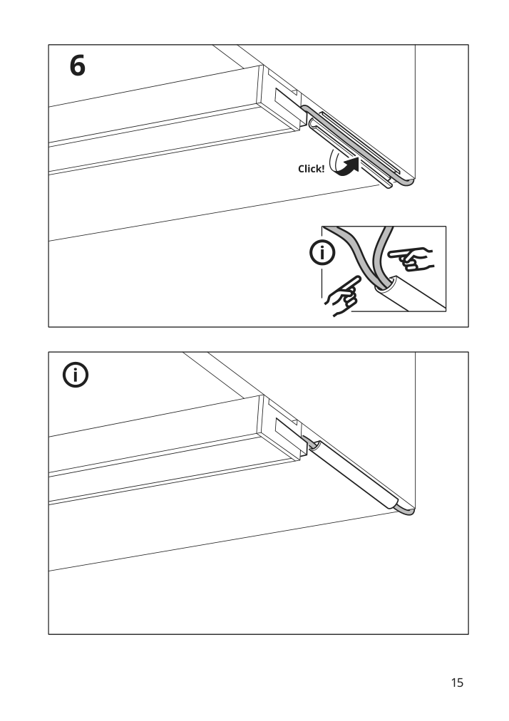 Assembly instructions for IKEA Vagdal connection cord white | Page 15 - IKEA VÅGDAL connection cord 704.636.00