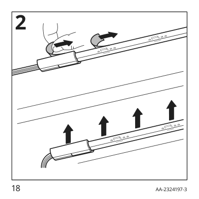 Assembly instructions for IKEA Vattensten led light strip multicolor | Page 18 - IKEA VATTENSTEN LED light strip 905.305.85