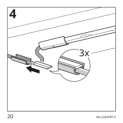 Assembly instructions for IKEA Vattensten led light strip multicolor | Page 20 - IKEA VATTENSTEN LED light strip 905.305.85