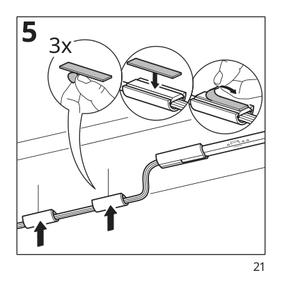 Assembly instructions for IKEA Vattensten led light strip multicolor | Page 21 - IKEA VATTENSTEN LED light strip 905.305.85