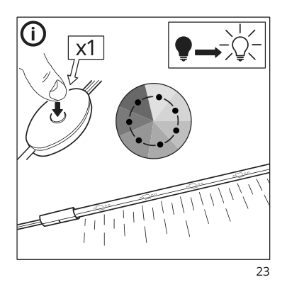 Assembly instructions for IKEA Vattensten led light strip multicolor | Page 23 - IKEA VATTENSTEN LED light strip 905.305.85