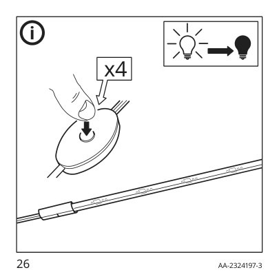 Assembly instructions for IKEA Vattensten led light strip multicolor | Page 26 - IKEA VATTENSTEN LED light strip 905.305.85