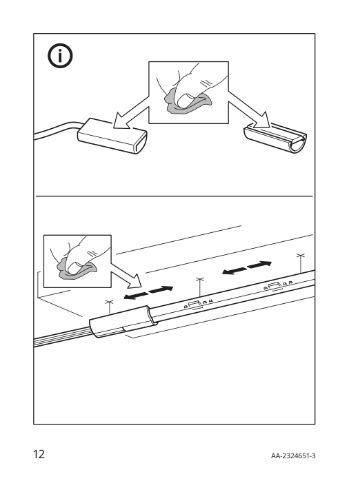 Assembly instructions for IKEA Vattensten led light strip multicolor | Page 12 - IKEA VATTENSTEN LED light strip 205.305.98