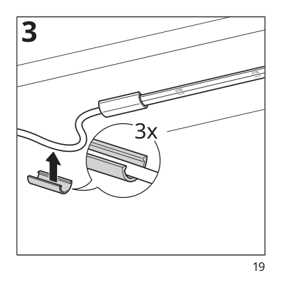 Assembly instructions for IKEA Vattensten led light strip white | Page 19 - IKEA VATTENSTEN LED light strip 105.305.32