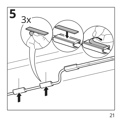 Assembly instructions for IKEA Vattensten led light strip white | Page 21 - IKEA VATTENSTEN LED light strip 105.305.32