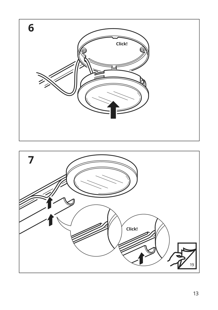 Assembly instructions for IKEA Vaxmyra led spotlight aluminum color | Page 13 - IKEA VAXMYRA LED spotlight 904.218.88