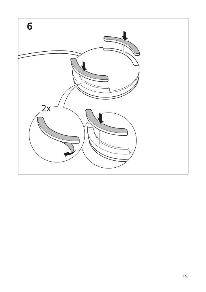 Assembly instructions for IKEA Vaxmyra led spotlight aluminum color | Page 15 - IKEA VAXMYRA LED spotlight 904.218.88