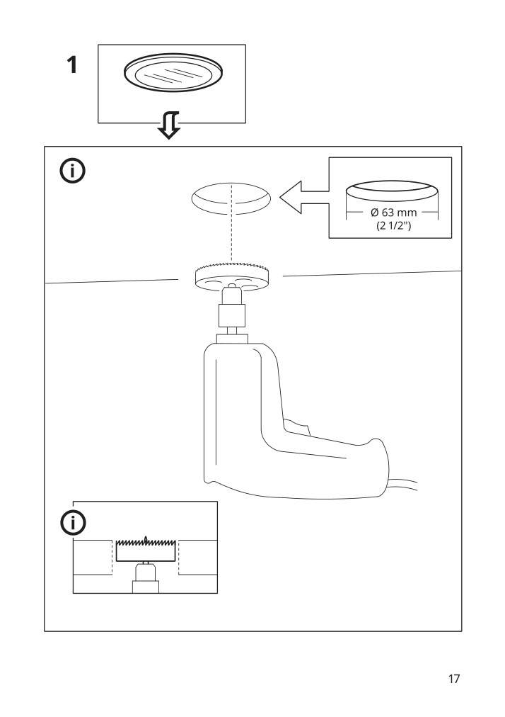 Assembly instructions for IKEA Vaxmyra led spotlight aluminum color | Page 17 - IKEA VAXMYRA LED spotlight 904.218.88