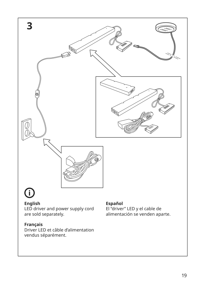 Assembly instructions for IKEA Vaxmyra led spotlight aluminum color | Page 19 - IKEA VAXMYRA LED spotlight 904.218.88