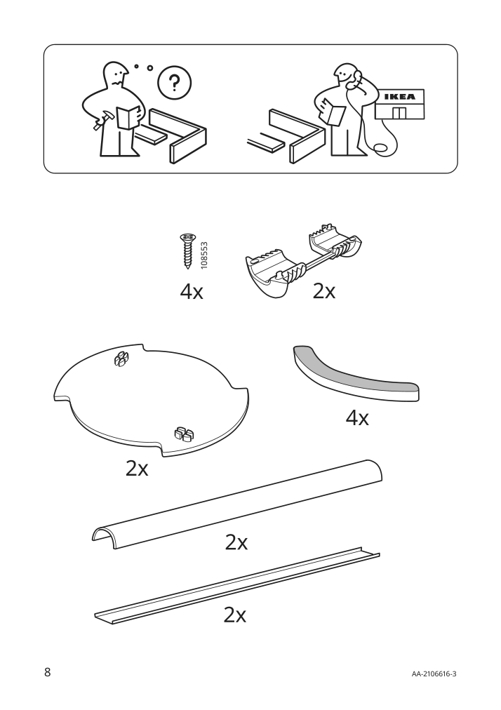 Assembly instructions for IKEA Vaxmyra led spotlight aluminum color | Page 8 - IKEA VAXMYRA LED spotlight 904.218.88