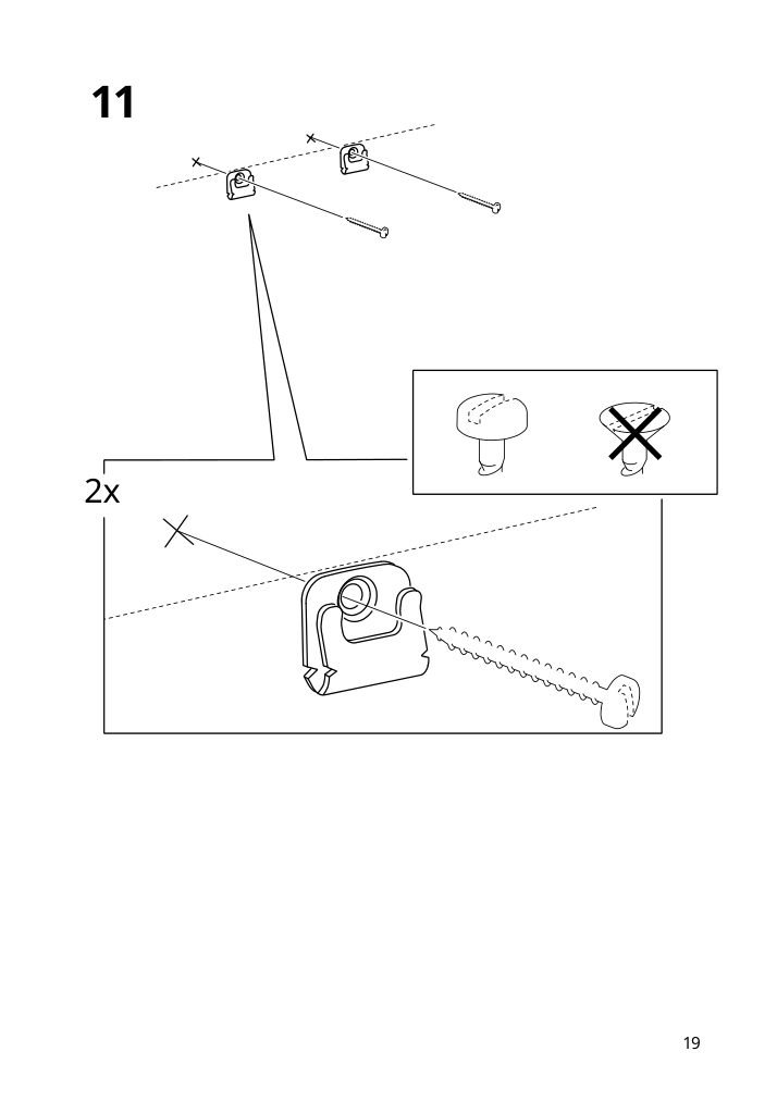 Assembly instructions for IKEA Vesken shelf unit white | Page 19 - IKEA VESKEN shelf unit 403.078.66