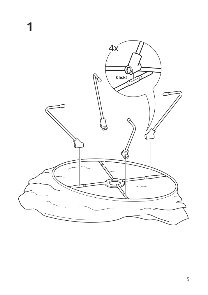 Assembly instructions for IKEA Vickleby floor lamp white handmade | Page 5 - IKEA VICKLEBY floor lamp 504.303.90