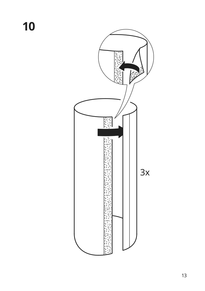 Assembly instructions for IKEA Vidja floor lamp white | Page 13 - IKEA VIDJA floor lamp 003.091.98