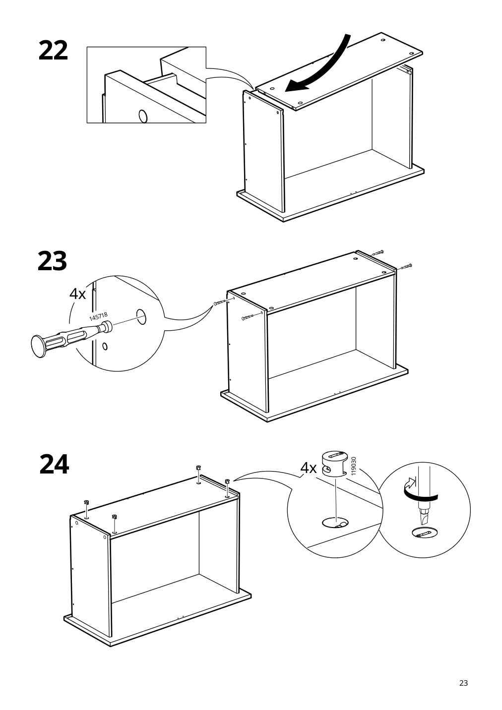 Assembly instructions for IKEA Vihals 6 drawer dresser white anchor unlock function | Page 23 - IKEA VIHALS TV/storage combination 494.406.15