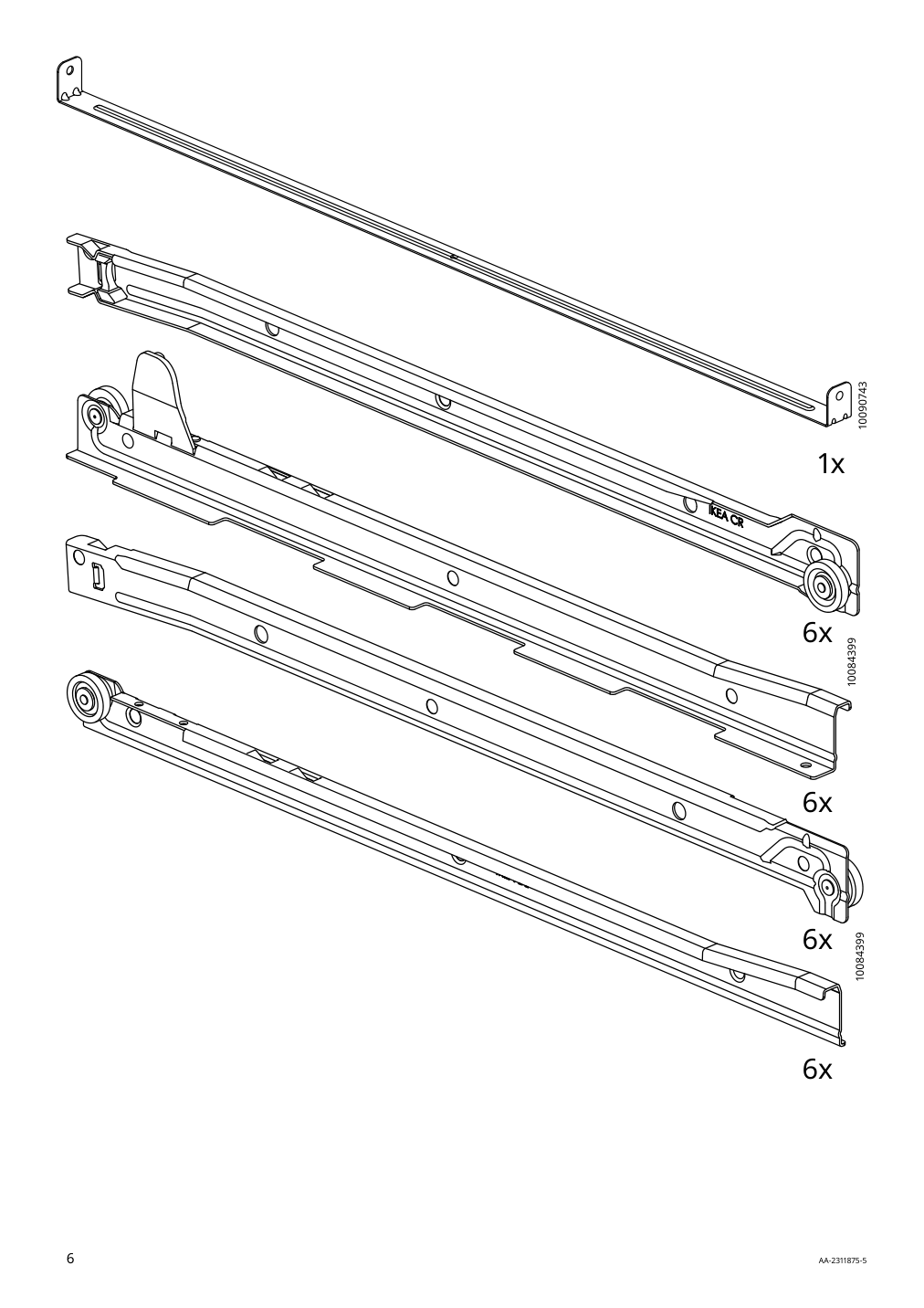 Assembly instructions for IKEA Vihals 6 drawer dresser white anchor unlock function | Page 6 - IKEA VIHALS TV/storage combination 494.406.15