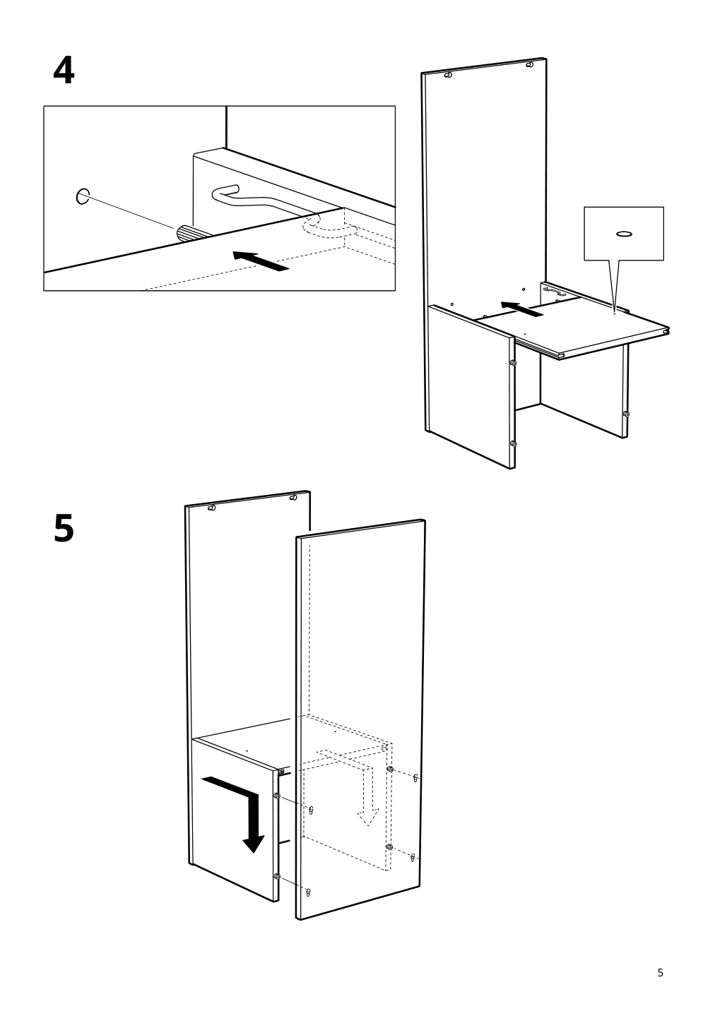 Assembly instructions for IKEA Vihals coffee table white | Page 5 - IKEA VIHALS coffee table 504.887.34