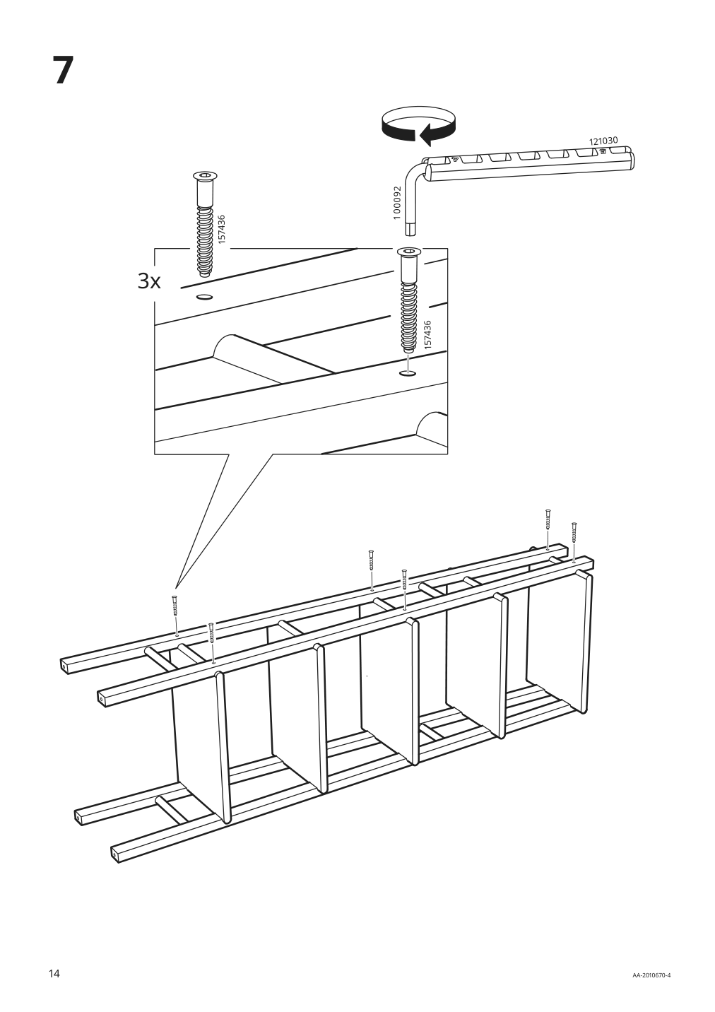 Assembly instructions for IKEA Vilto shelf unit birch | Page 14 - IKEA VILTO shelf unit 903.444.56