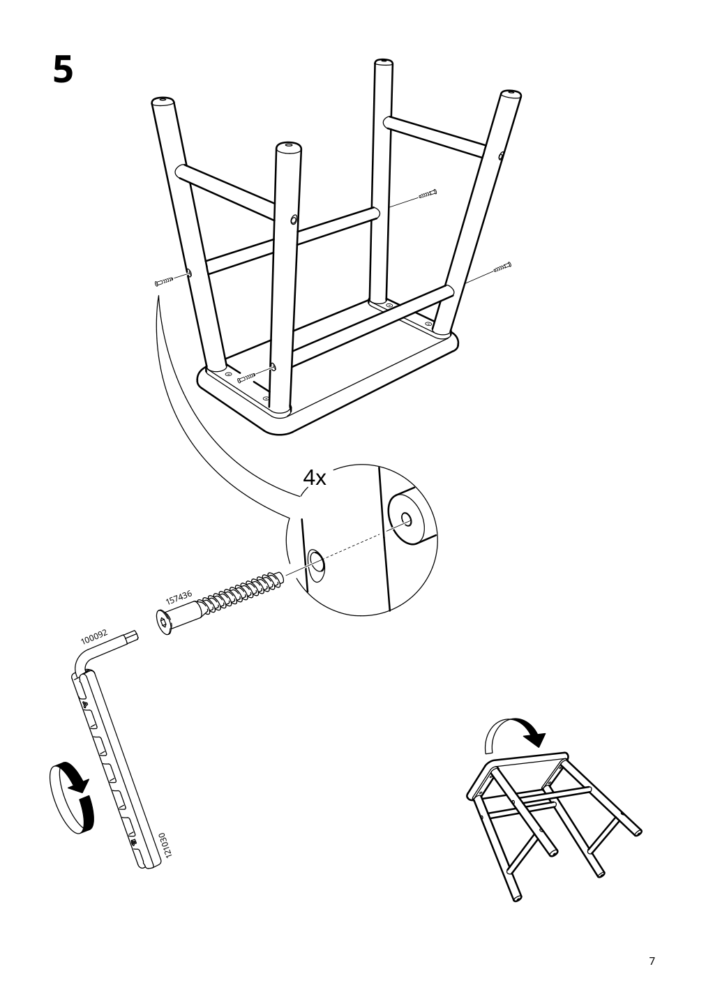 Assembly instructions for IKEA Vilto storage stool birch | Page 7 - IKEA VILTO storage stool 403.444.49