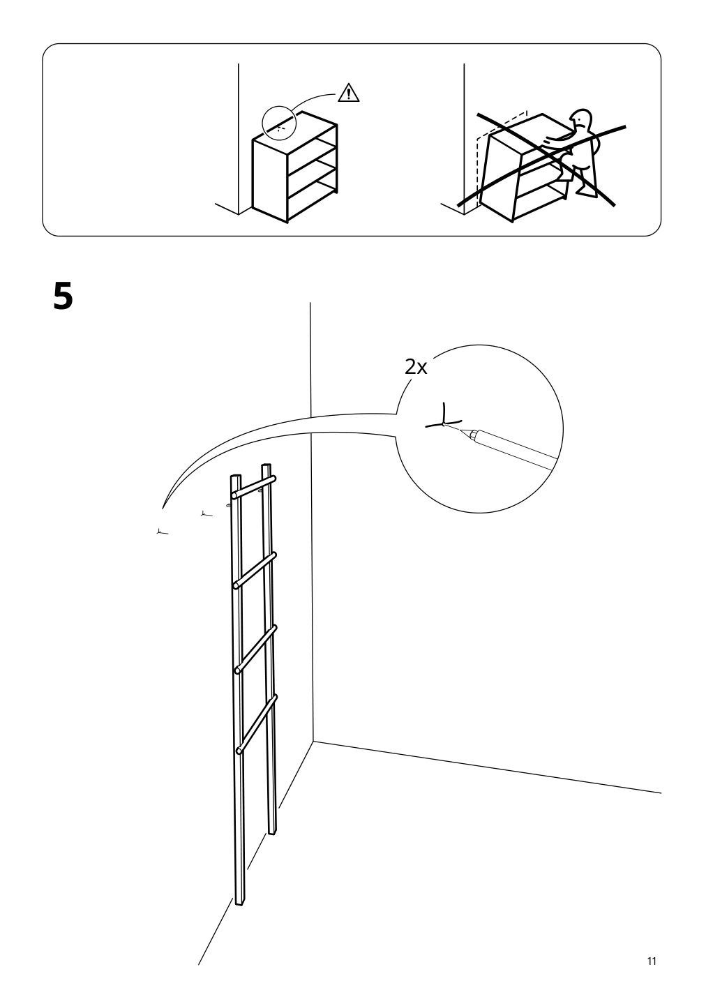 Assembly instructions for IKEA Vilto towel stand birch | Page 11 - IKEA VILTO towel stand 003.444.51