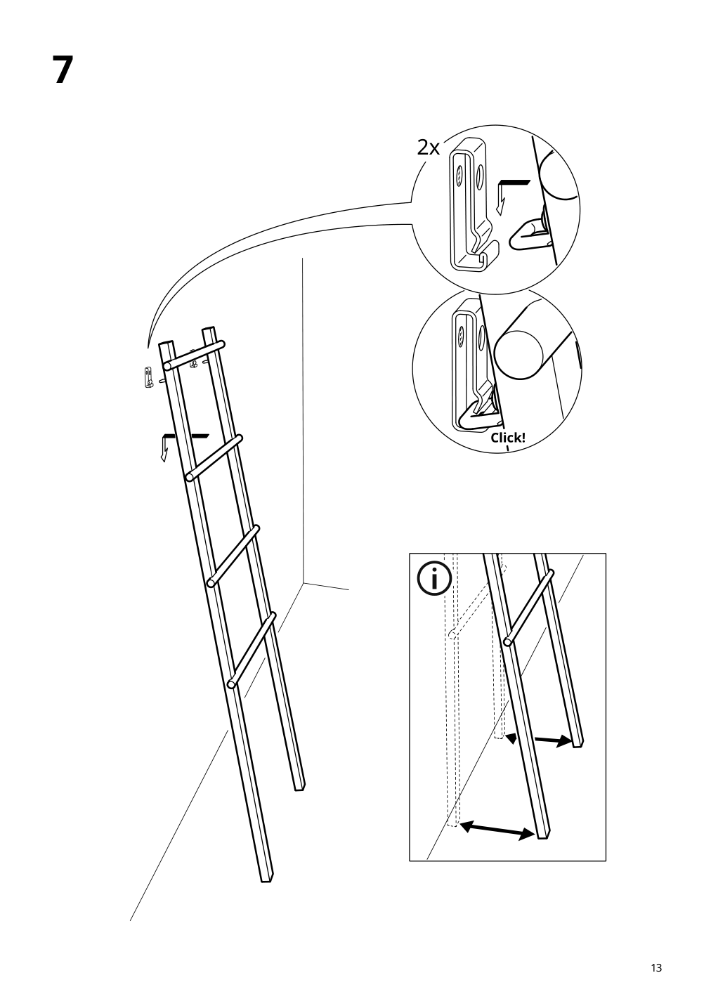 Assembly instructions for IKEA Vilto towel stand birch | Page 13 - IKEA VILTO towel stand 003.444.51