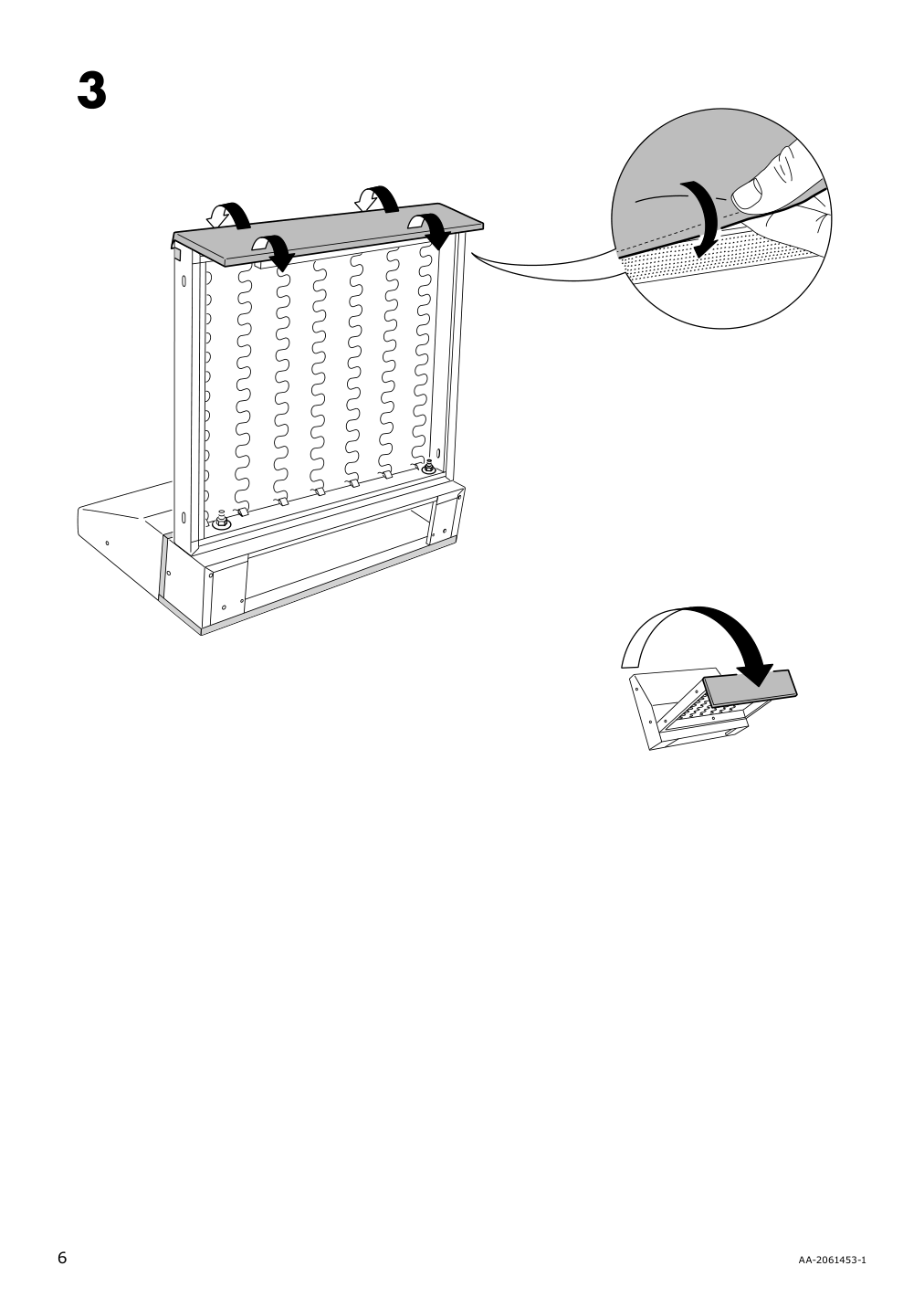 Assembly instructions for IKEA Vimle cover for 1 seat section gunnared dark green | Page 6 - IKEA VIMLE cover for 1-seat section 803.534.51