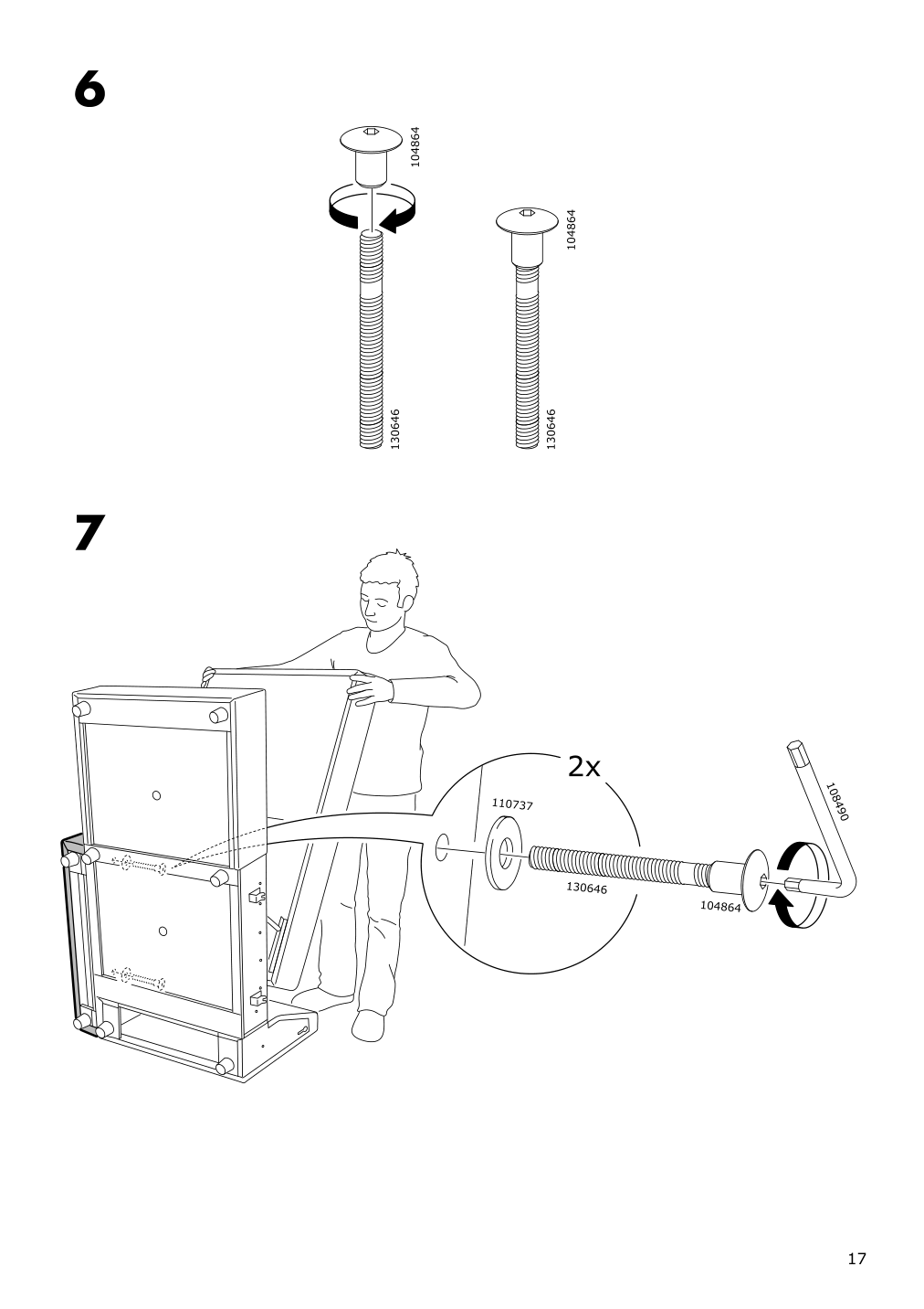 Assembly instructions for IKEA Vimle cover for armrest orrsta golden yellow | Page 17 - IKEA VIMLE cover for armrest 403.510.29