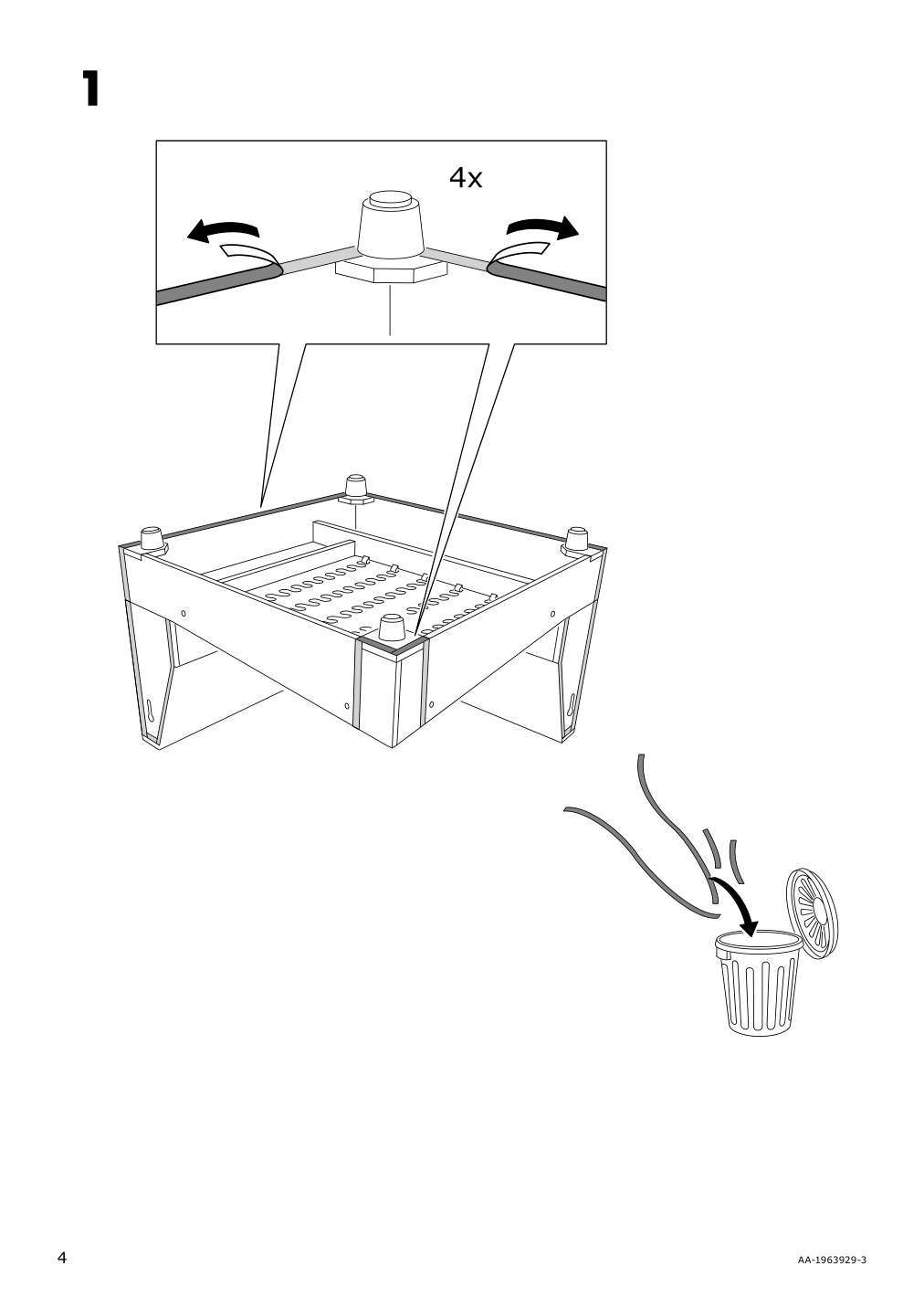 Assembly instructions for IKEA Vimle cover for corner section gunnared dark green | Page 4 - IKEA VIMLE cover for corner section 103.510.83