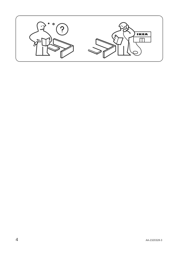 Assembly instructions for IKEA Vindkast floor lamp white | Page 4 - IKEA VINDKAST floor lamp 405.390.84