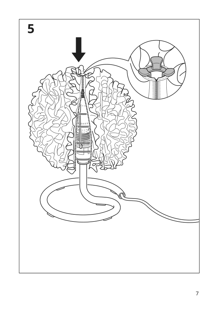 Assembly instructions for IKEA Vindkast table lamp white | Page 7 - IKEA VINDKAST table lamp 205.391.98