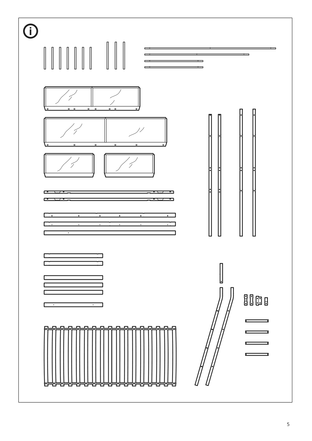 Assembly instructions for IKEA Vitval loft bed frame white light gray | Page 5 - IKEA VITVAL loft bed frame 104.112.42