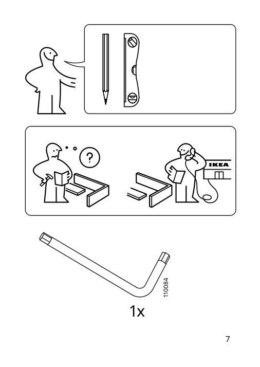 Assembly instructions for IKEA Voxnan towel rail chrome effect | Page 7 - IKEA VOXNAN towel rail 603.285.99