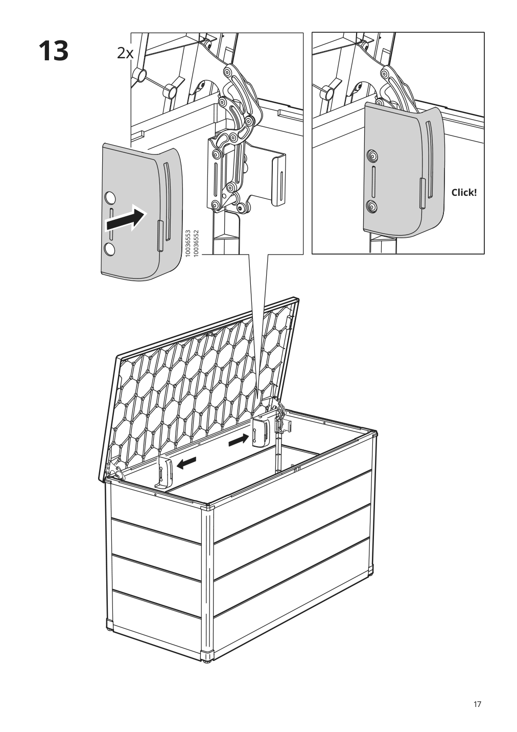 Assembly instructions for IKEA Vrenen storage box outdoor light gray gray | Page 17 - IKEA VRENEN storage box, outdoor 504.114.43